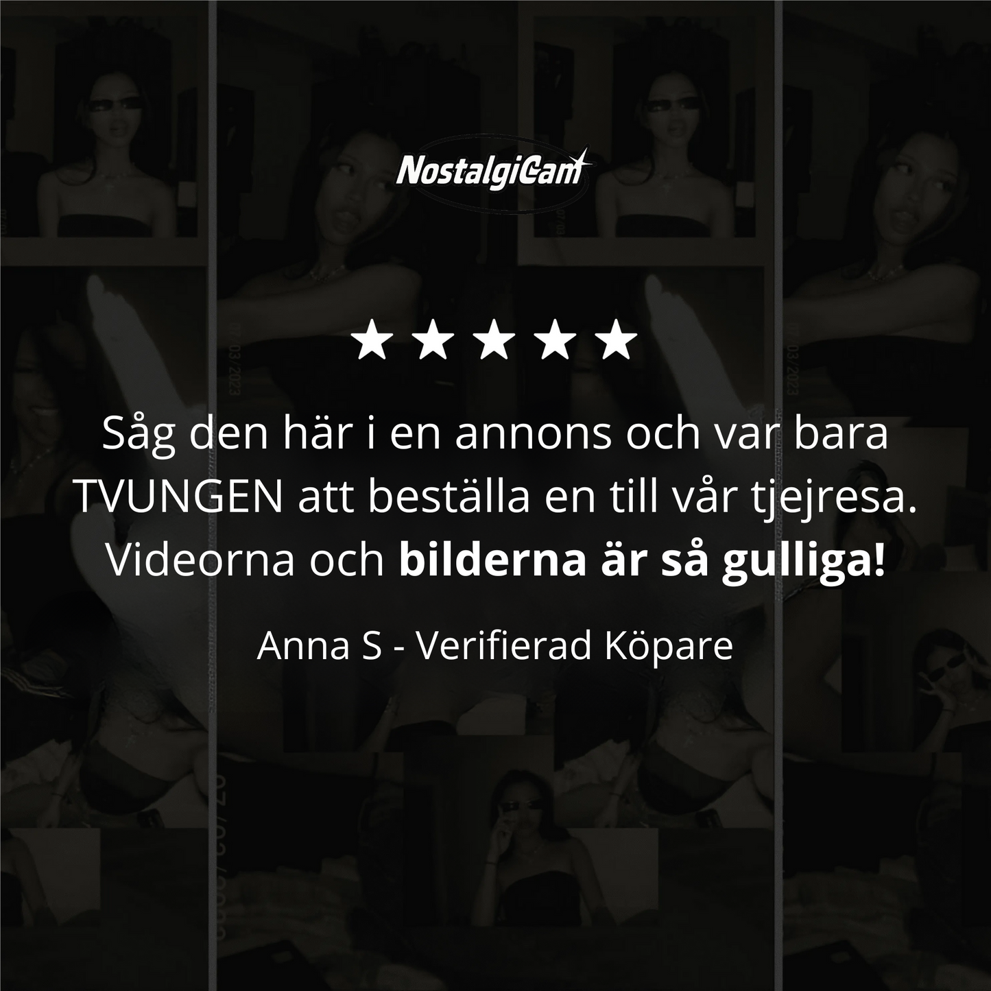 NostalgiCam™ - vintage känslan direkt ur kameran utan filter eller redigering